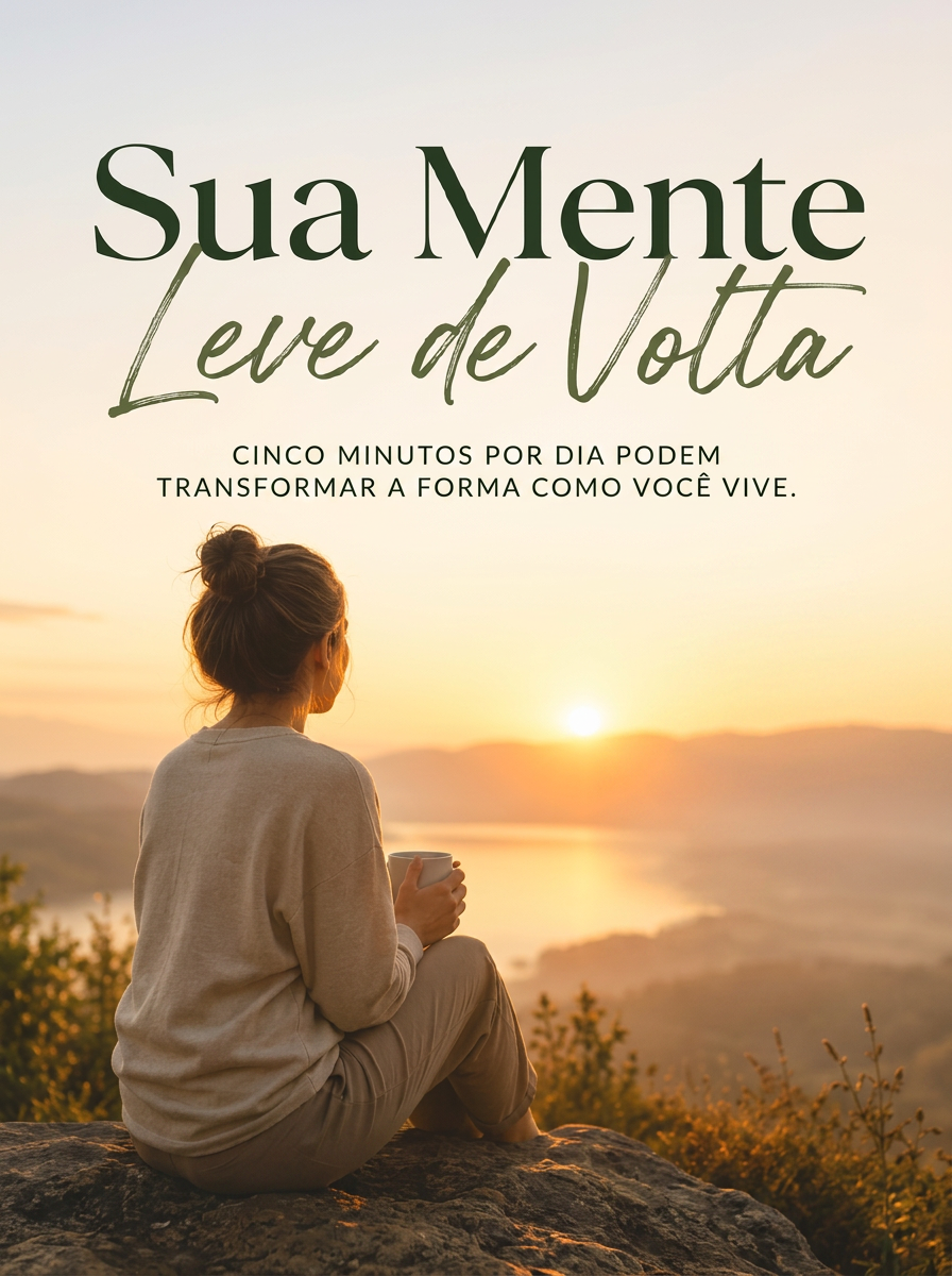 Sua Mente Leve de Volta — cinco minutos por dia podem transformar a forma como você vive